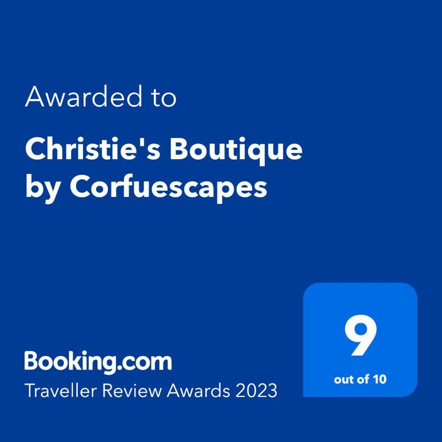 Christie'S Boutique By Corfuescapes Lägenhet Alepou Exteriör bild